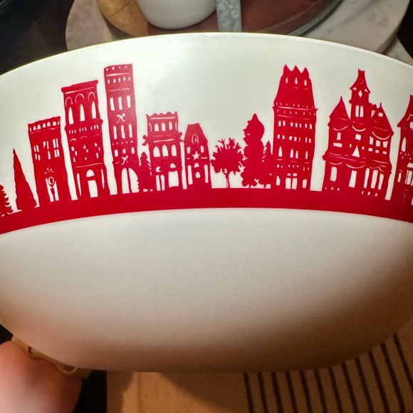 NWT Threshold Christmas Serving Bowl - Picture 6 of 8